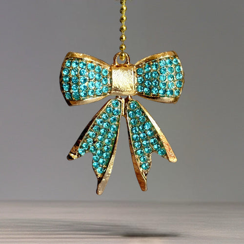 Bling Bow Deluxe Charm - Tumbler Handle Charm