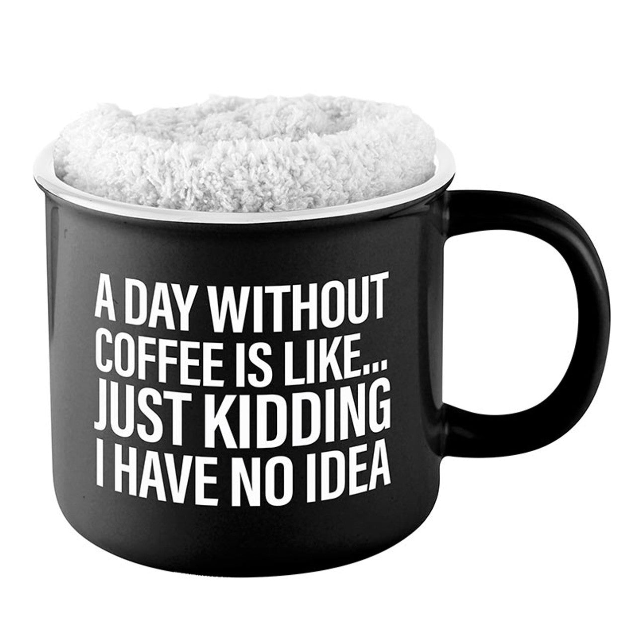 A Day Without Coffee is Like...Mug & Sock Gift Set