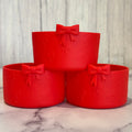 Red Mini Bows Tumbler Boot