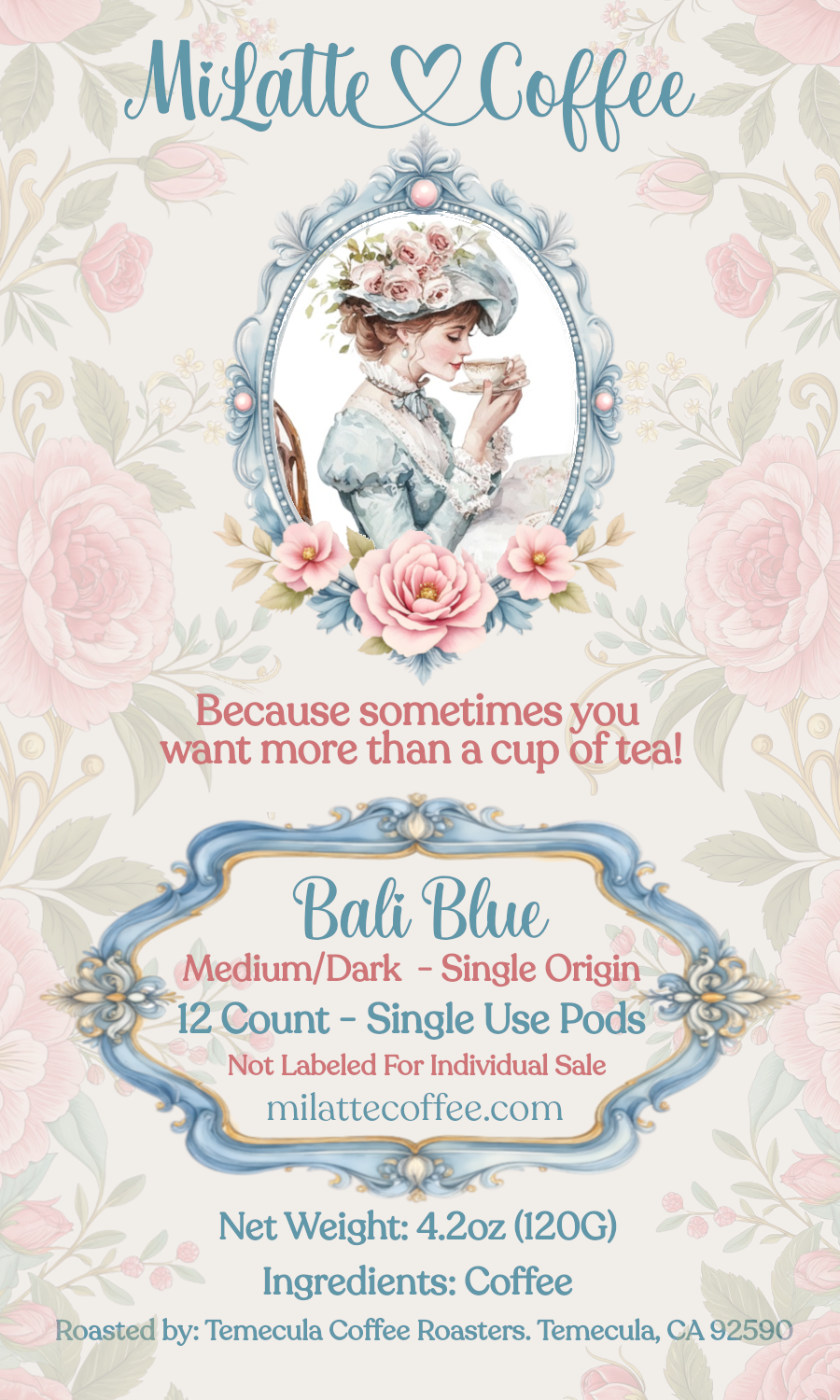 Bali Blue - Single Use Pods