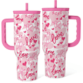 Heart Tumbler with Handle 40oz