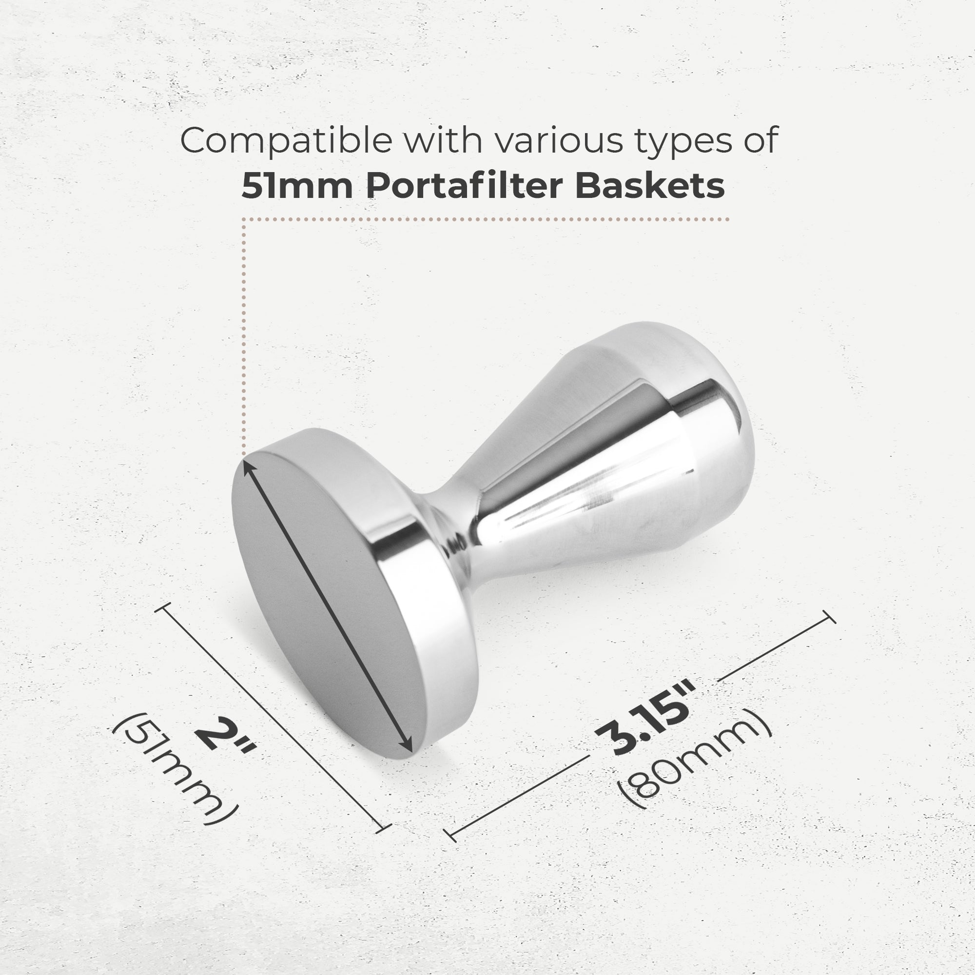 Espresso Tamper, 51mm