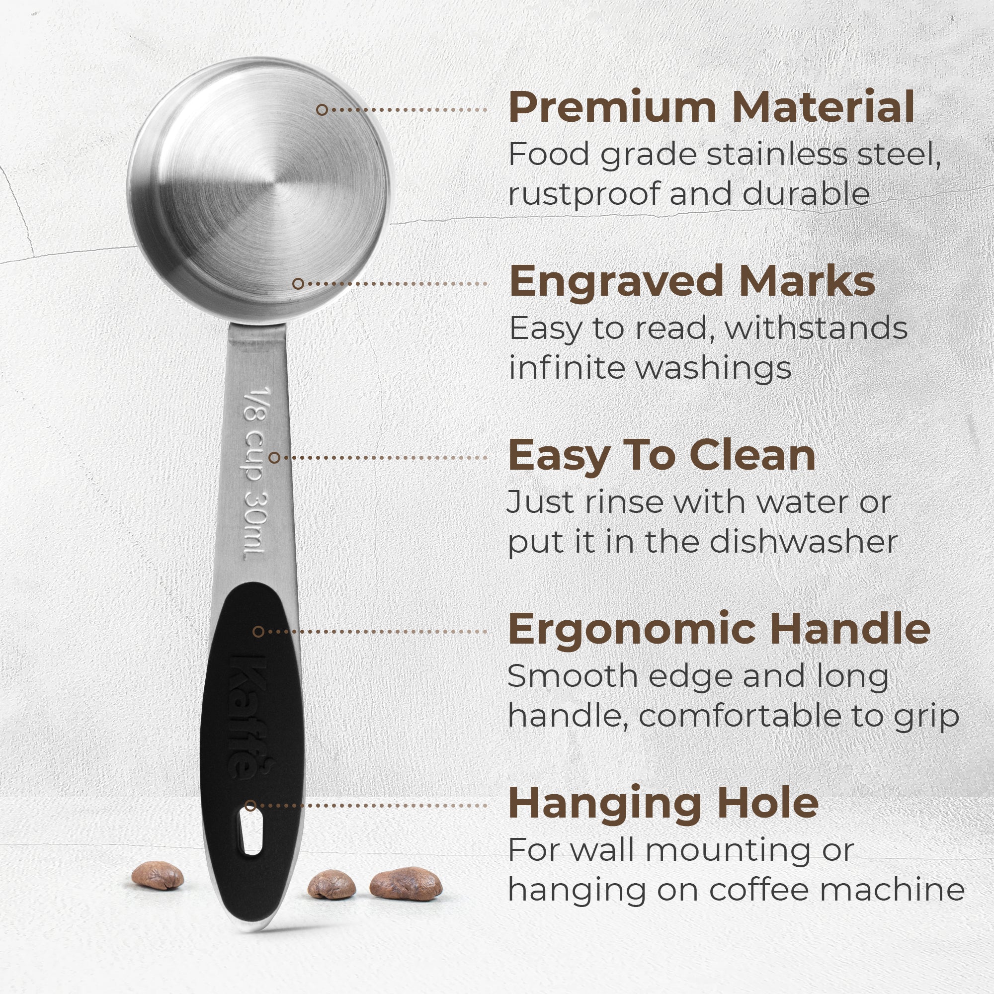 Coffee Measuring Spoon (1/8 cup)