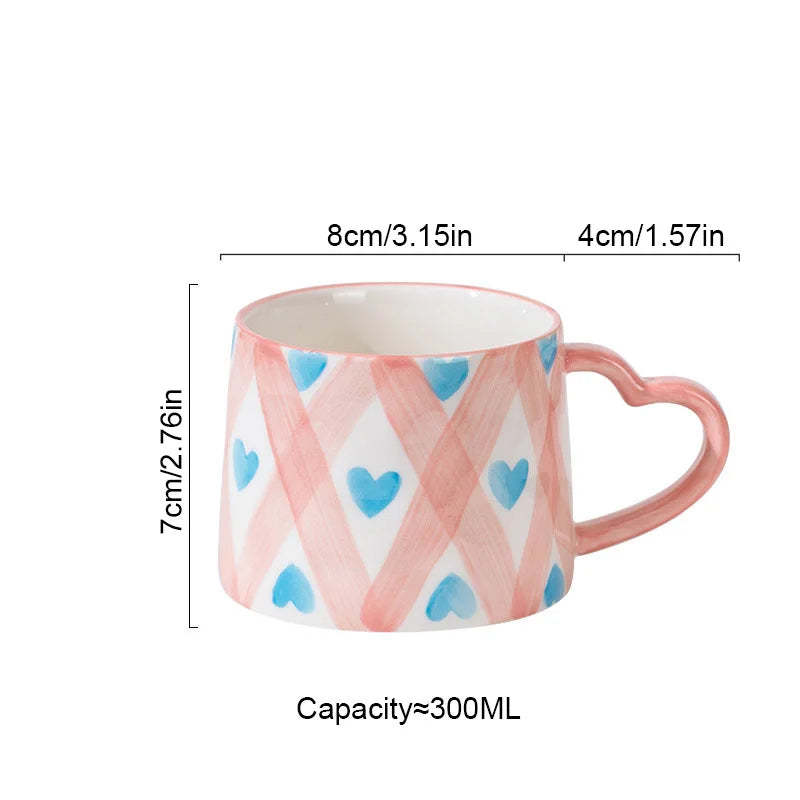 Love Heart Ceramic Mug
