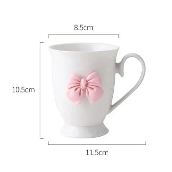 Coquette Tea Party Coffee Cups and Mugs