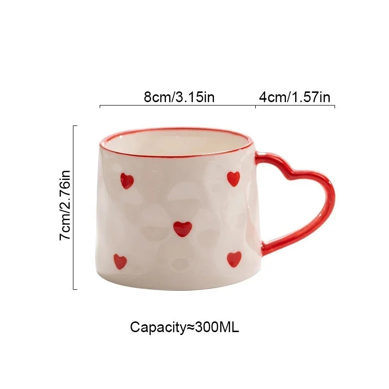 Love Heart Ceramic Mug