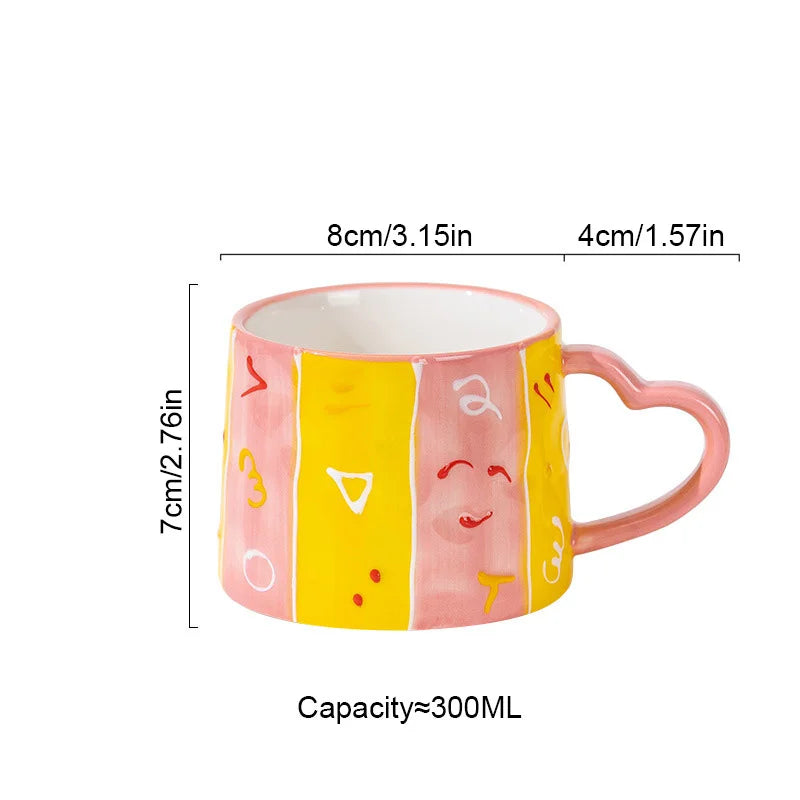 Love Heart Ceramic Mug