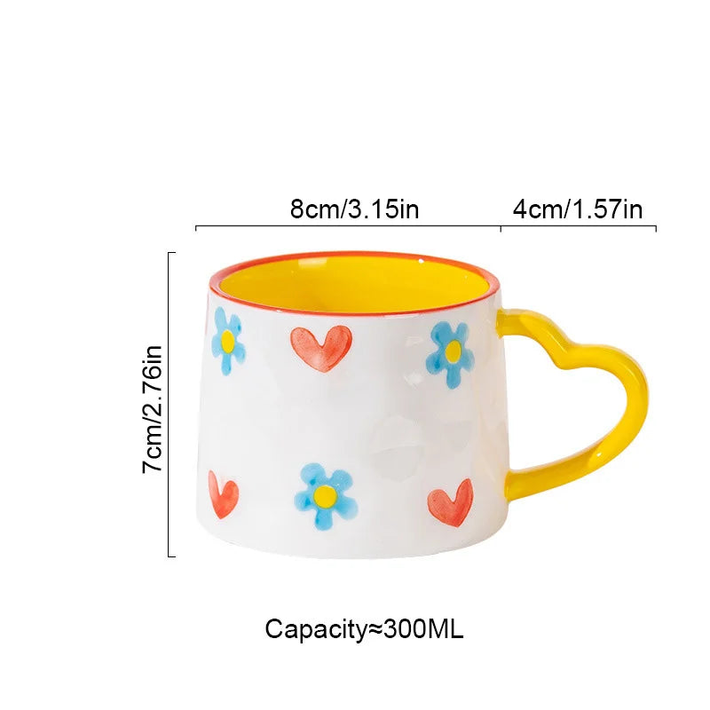 Love Heart Ceramic Mug