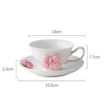Coquette Tea Party Coffee Cups and Mugs