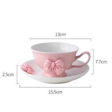 Coquette Tea Party Coffee Cups and Mugs