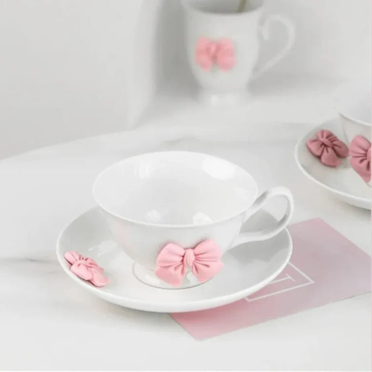 Coquette Tea Party Coffee Cups and Mugs