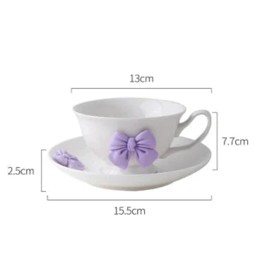 Coquette Tea Party Coffee Cups and Mugs