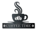 Custom Metal Coffee Bean Wall Art